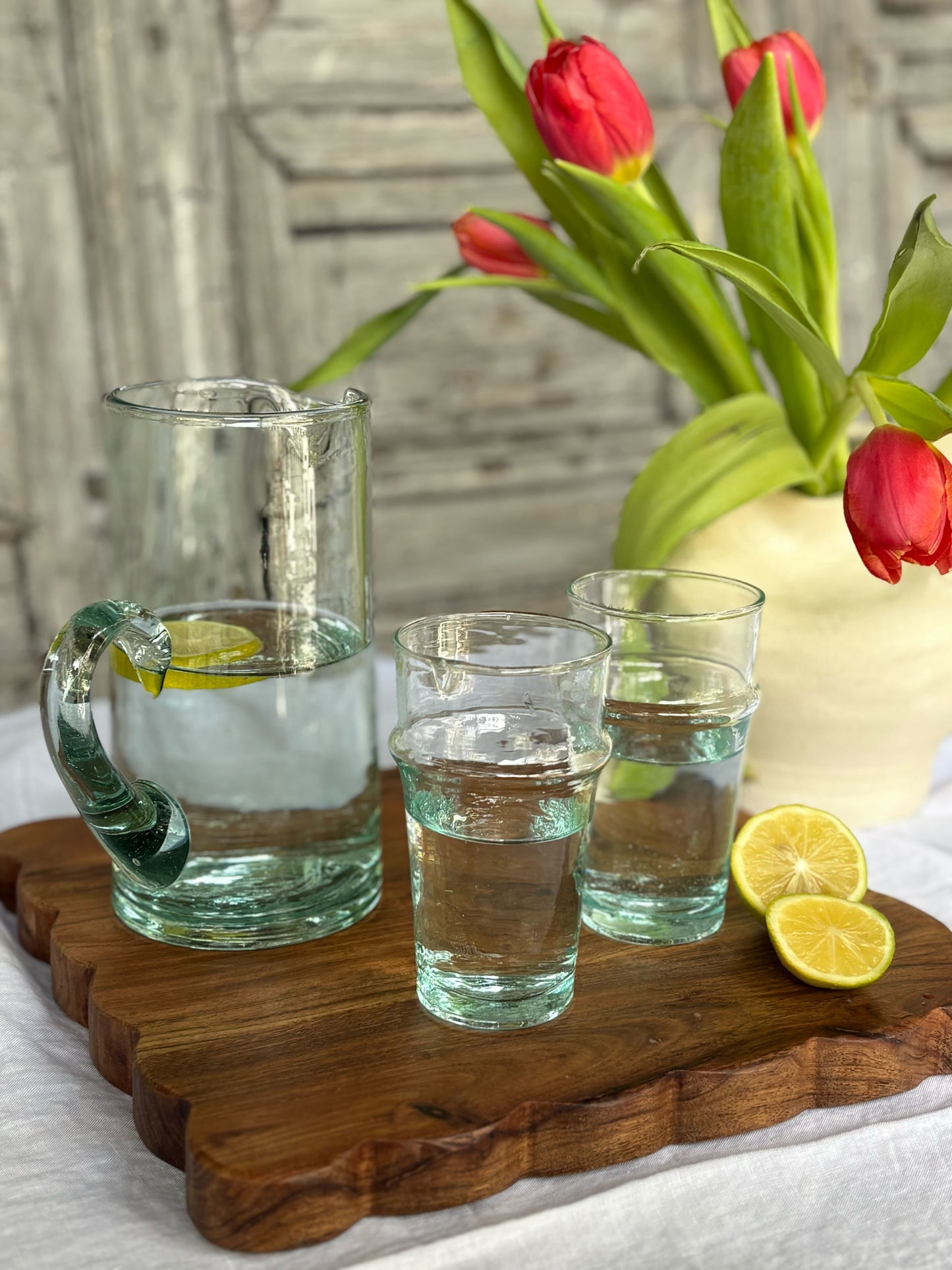 Moroccan Beldi Recycled Glass Tumbler