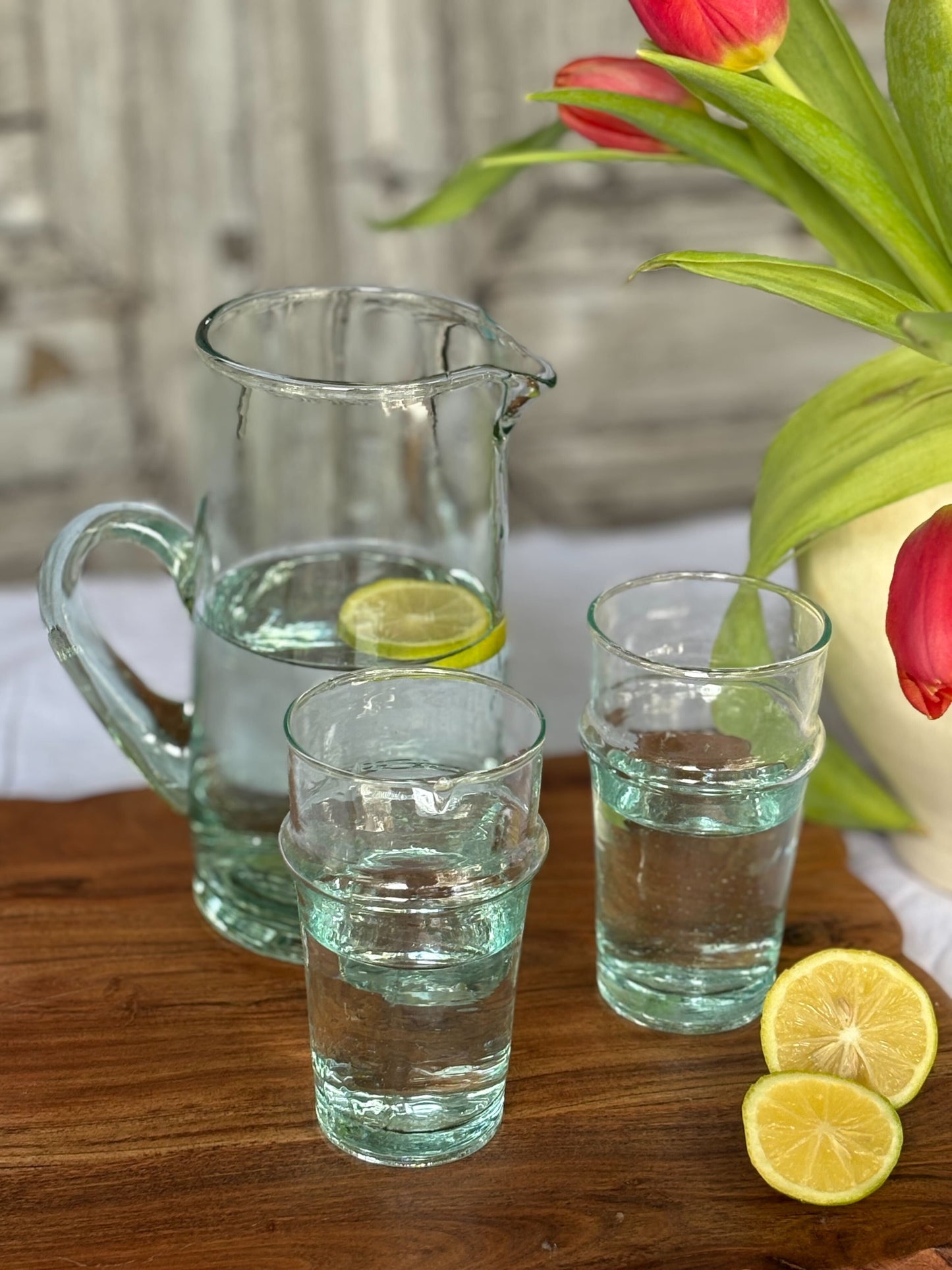 Moroccan Beldi Recycled Glass Tumbler