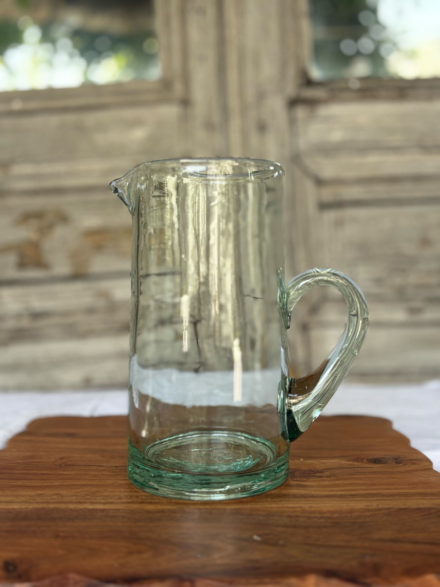 Moroccan Recycled Glass Jug