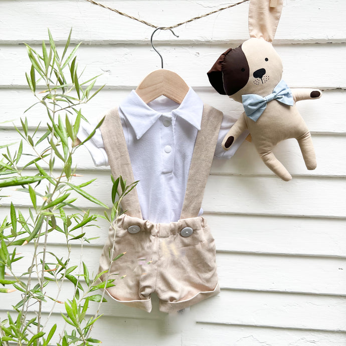 Linen Shortall Short + Onesie
