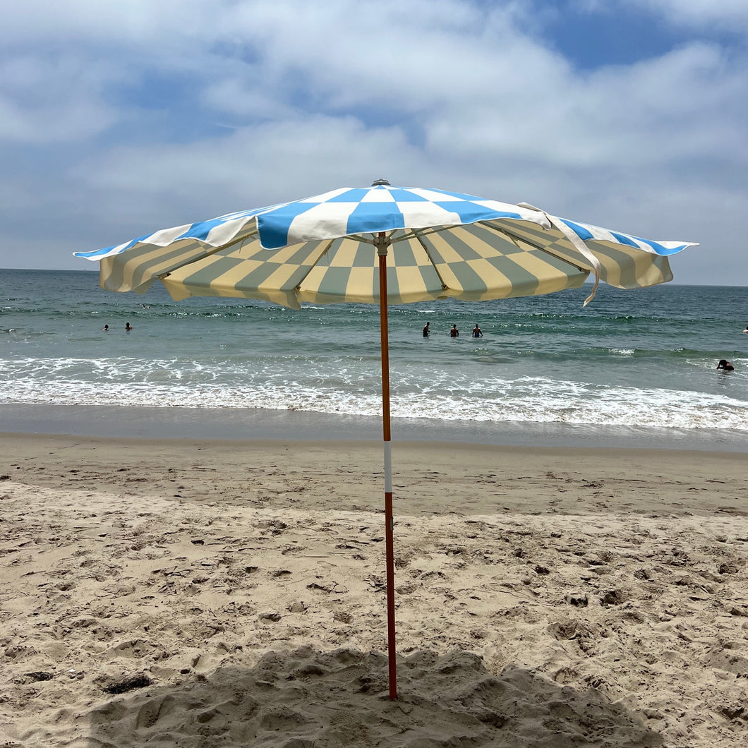 Blue Striped B&P Umbrella