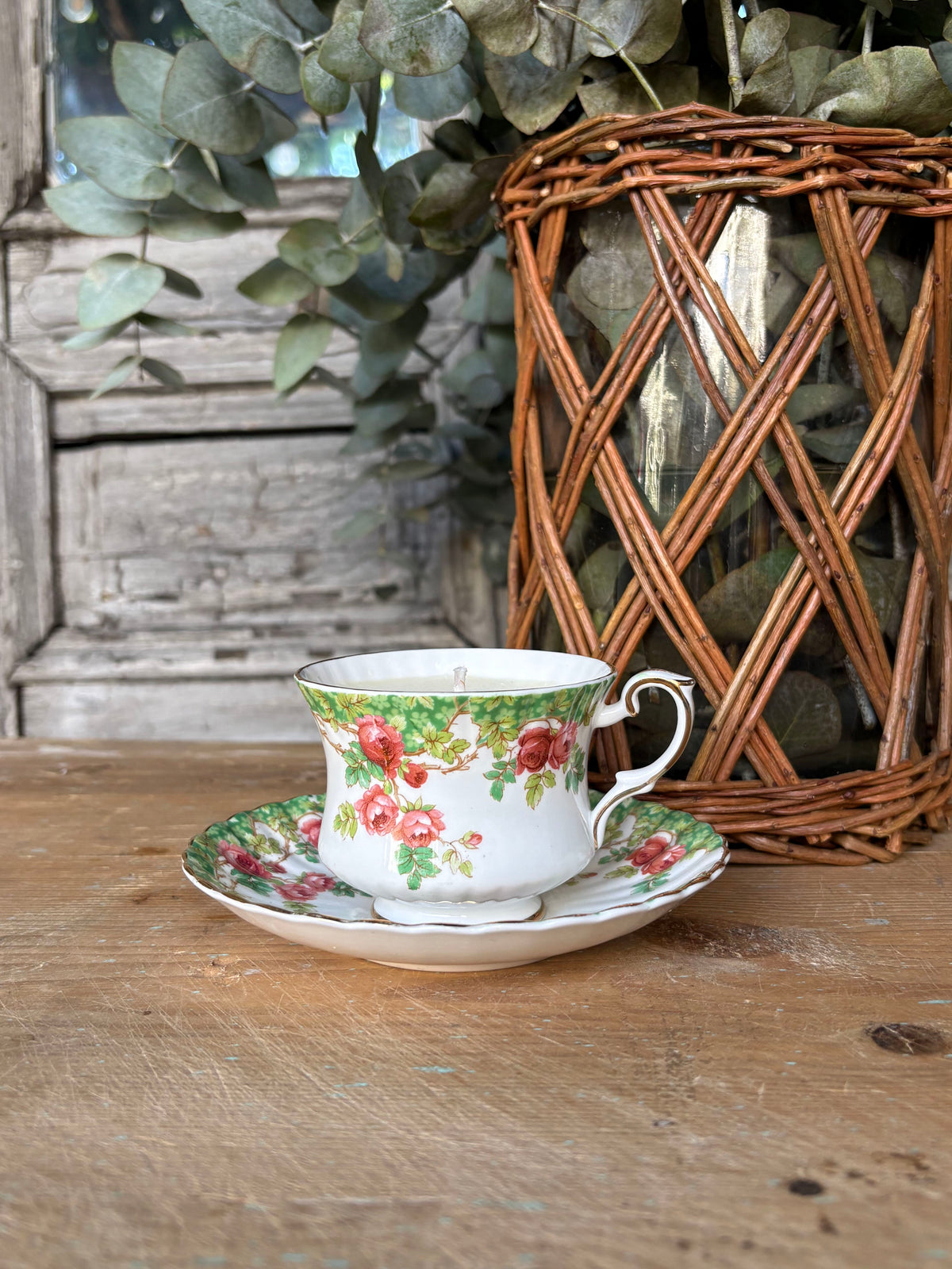 Vintage Teacup Candle #2
