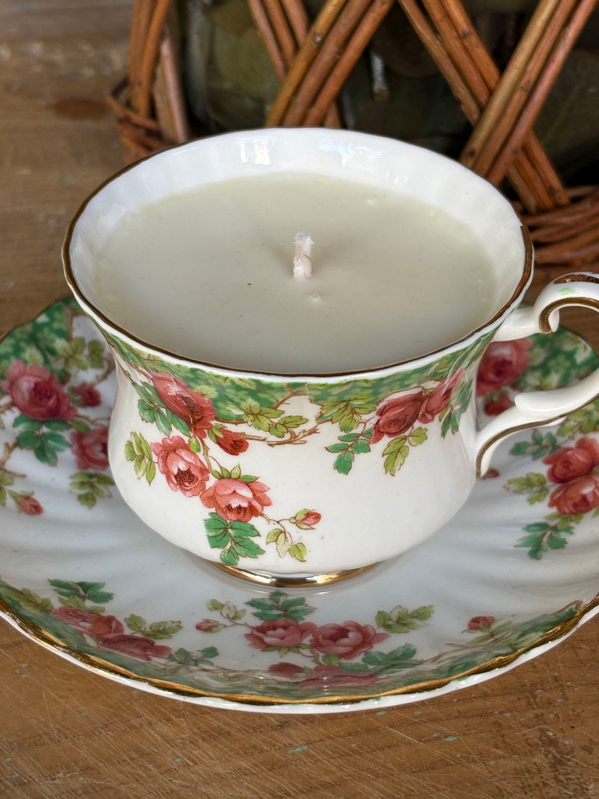 Vintage Teacup Candle #2