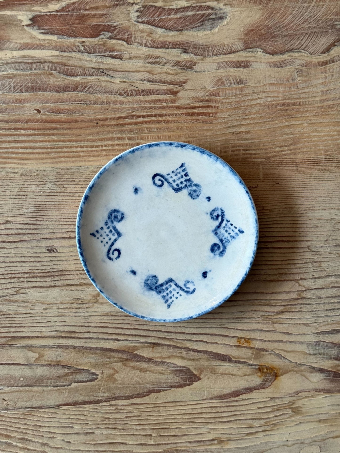 Burano Blue Bread Plate
