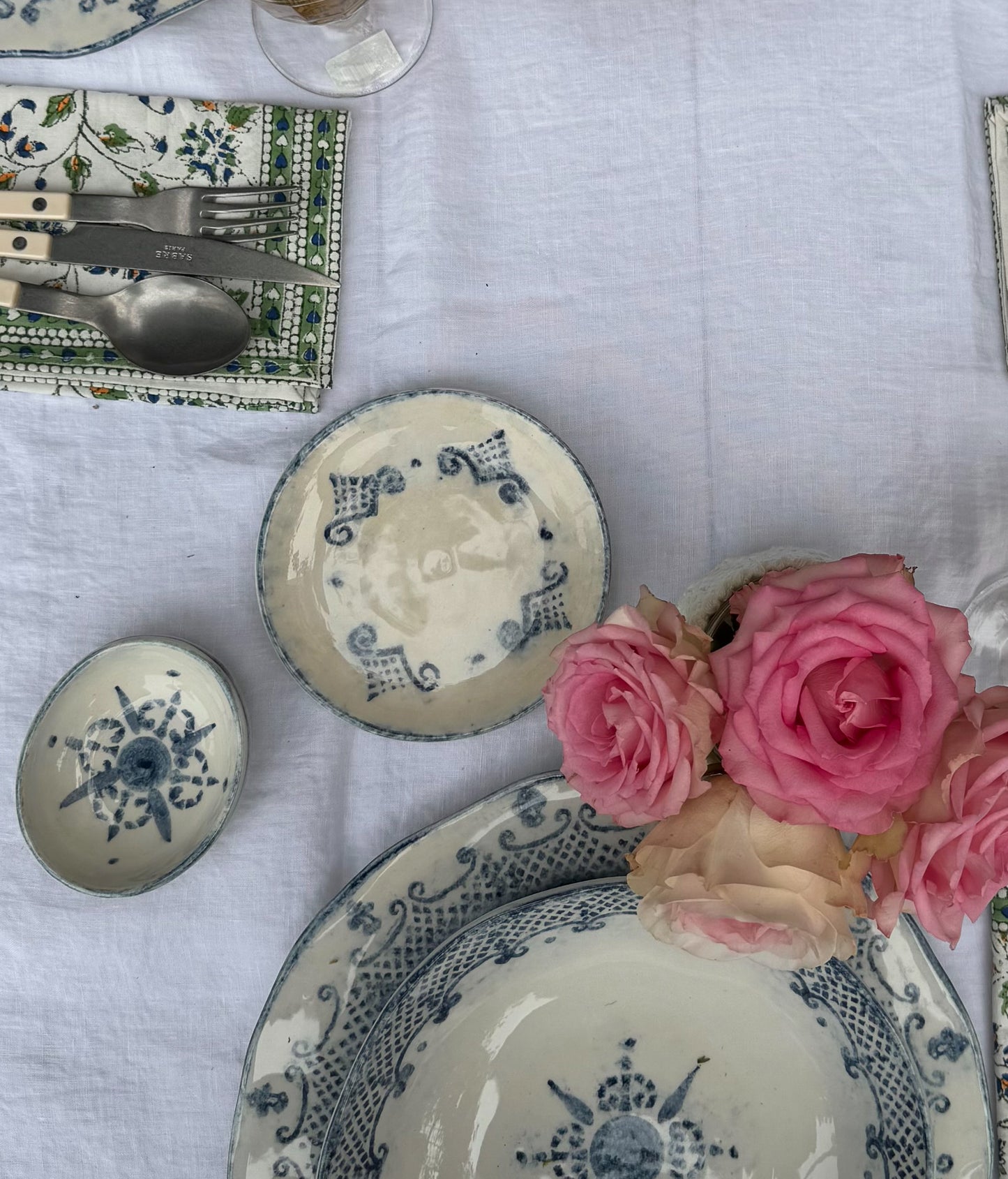 Burano Blue Bread Plate