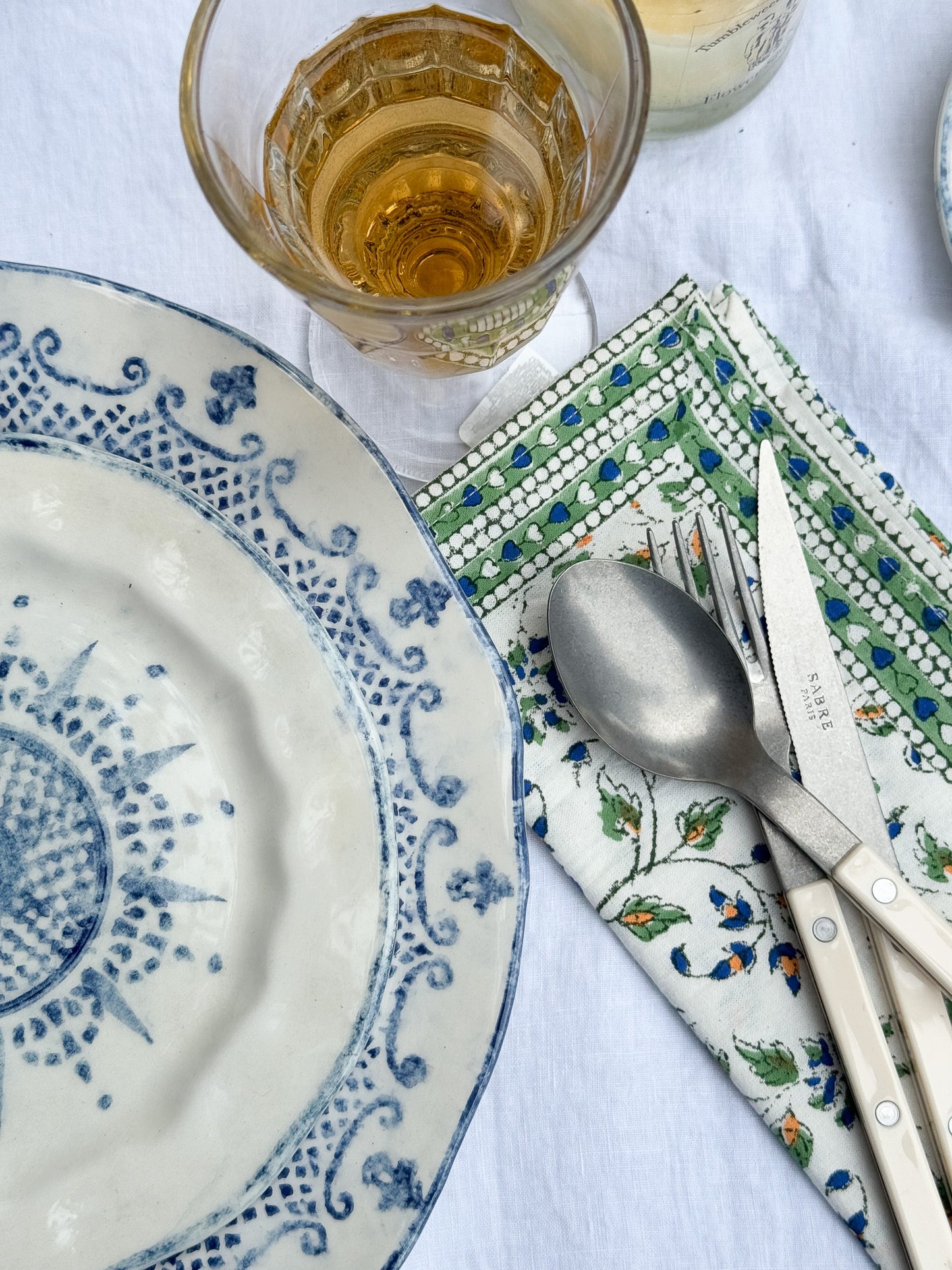 Burano Blue Dinner Plate