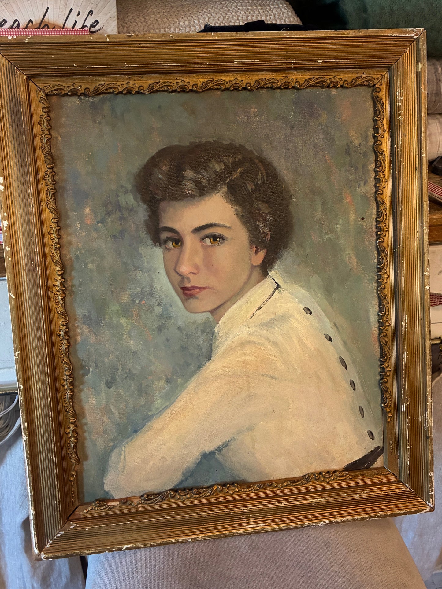 High School Girl - French Painting