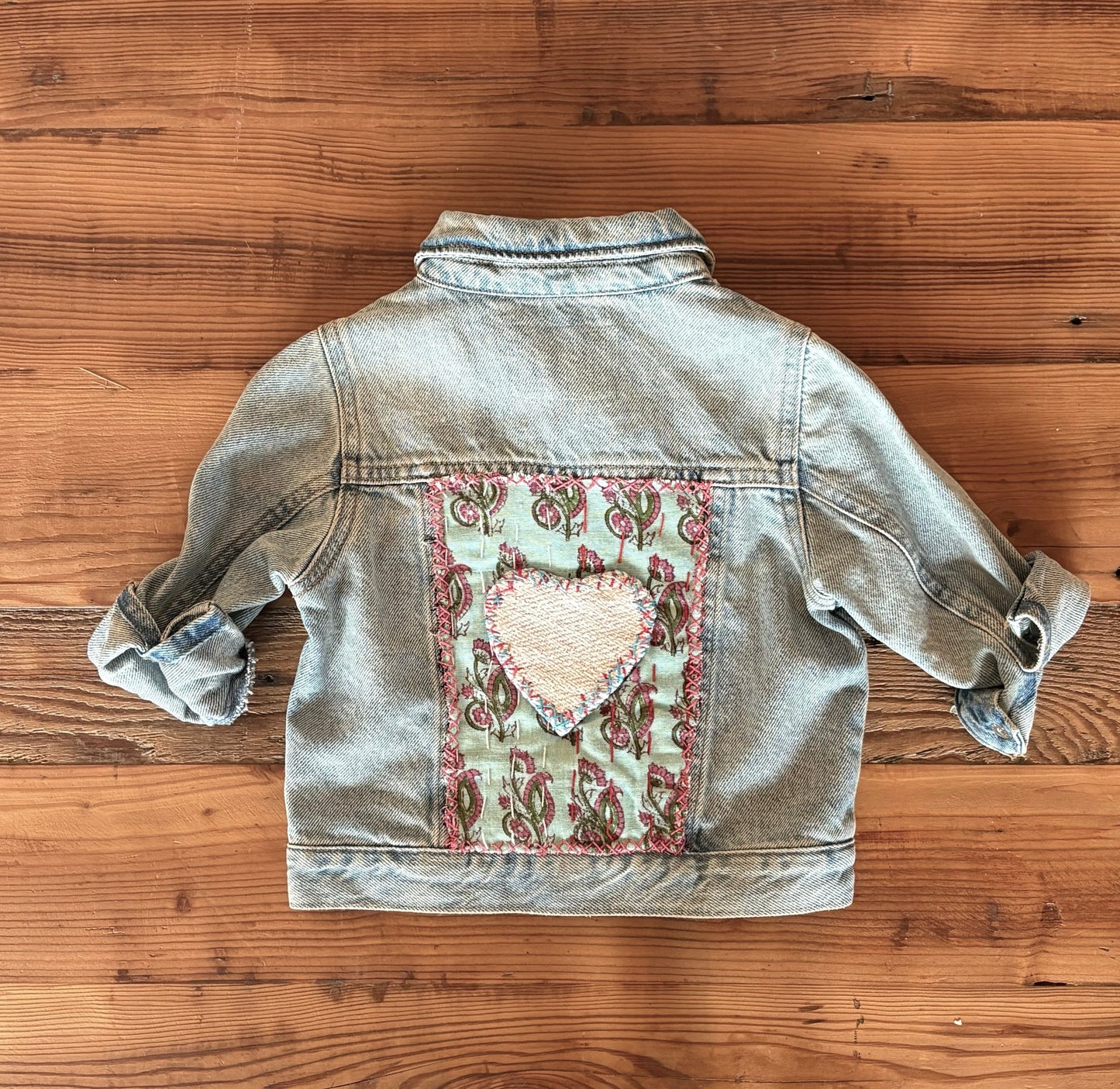 Kid's Hand Stitched Denim Jackets