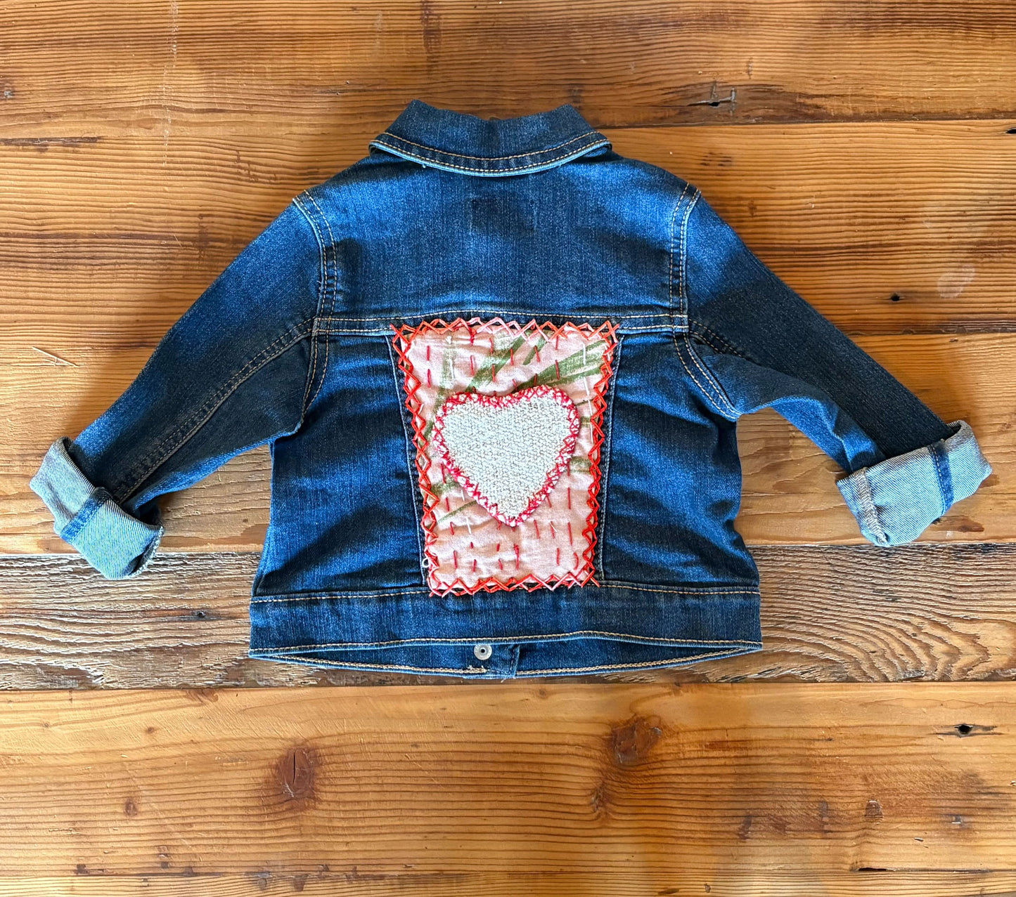 Kid's Hand Stitched Denim Jackets