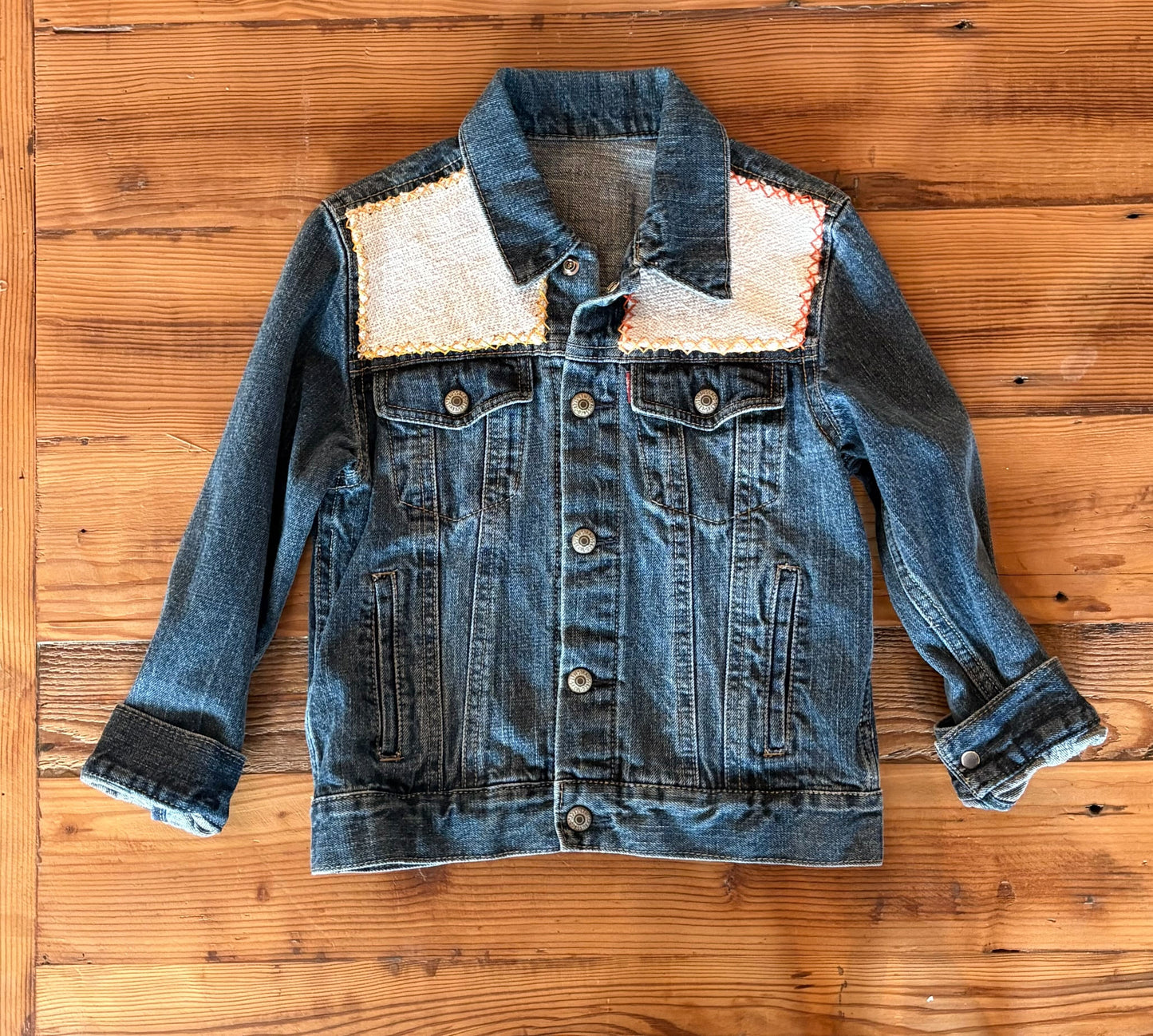 Kid's Hand Stitched Denim Jackets