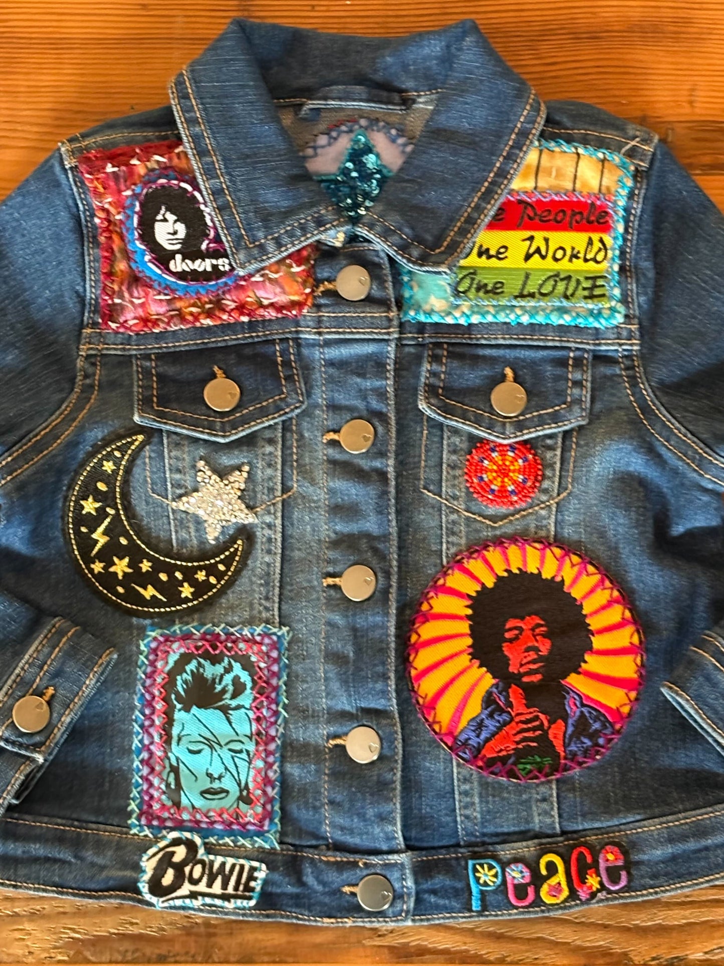 Kid's Hand Stitched Denim Jacket-Special Edition #2