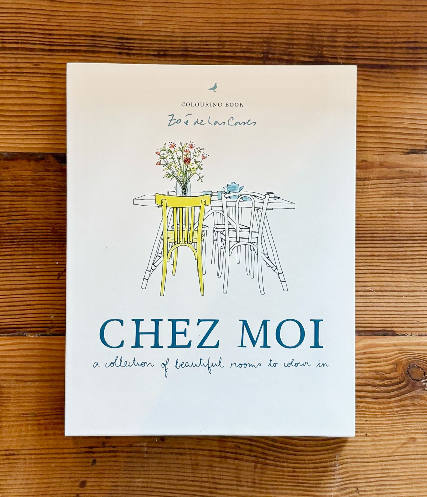 Zoe de Las Cases Chez Moi Coloring Book