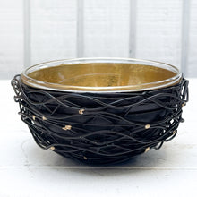 Load image into Gallery viewer, Metal Bird&#39;s Nest Bowl