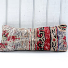 Load image into Gallery viewer, Textured pillow with geometric pattern on a white background