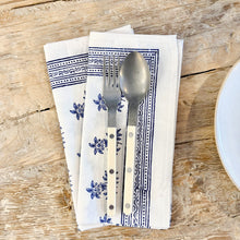 Load image into Gallery viewer, Blue Jasmine Napkin