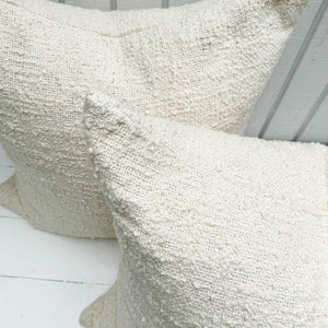 Cozy Boucle Pillow-Ivory