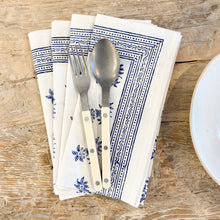 Load image into Gallery viewer, Blue Jasmine Napkin