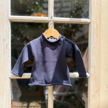 Load image into Gallery viewer, Navy Rollneck Kid&#39;s Pullover Sweater
