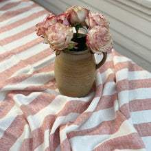 Load image into Gallery viewer, Philippe Brick White Linen Tablecloth