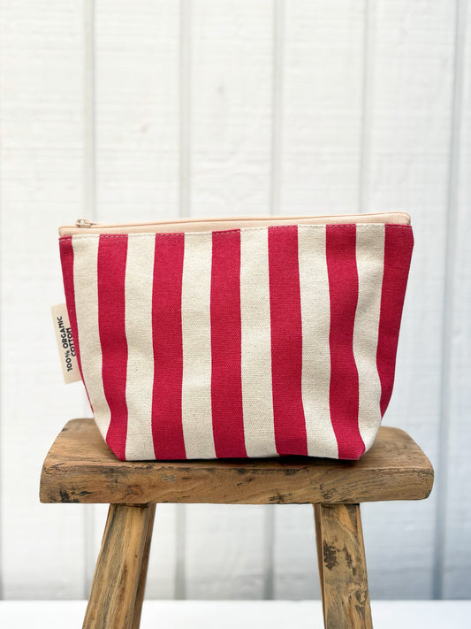 Organic Cotton Zipper Pouch