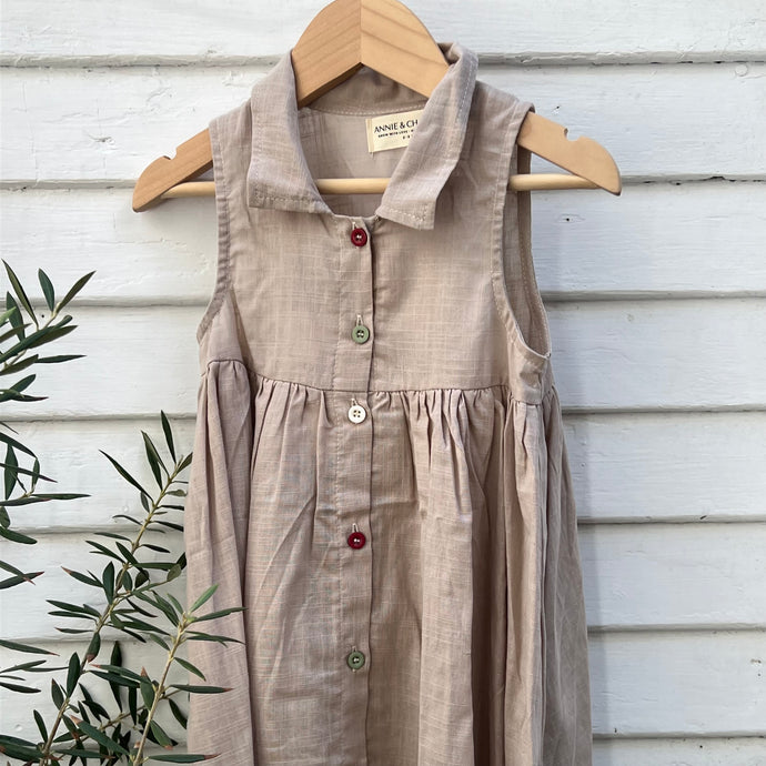 Rosie Organic Linen Dress