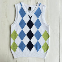 Load image into Gallery viewer, Kid&#39;s Argyle Sweater Vest