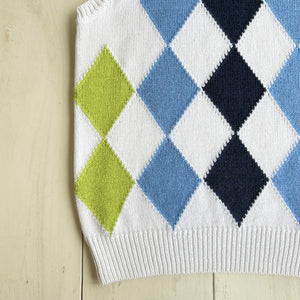 Kid's Argyle Sweater Vest
