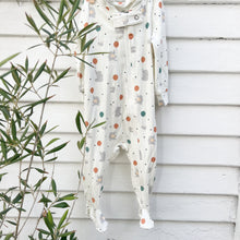 Load image into Gallery viewer, Dreaming Big Zipper Romper