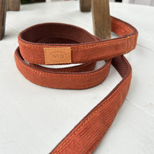 Load image into Gallery viewer, 1&quot; Corduroy Dog Lead