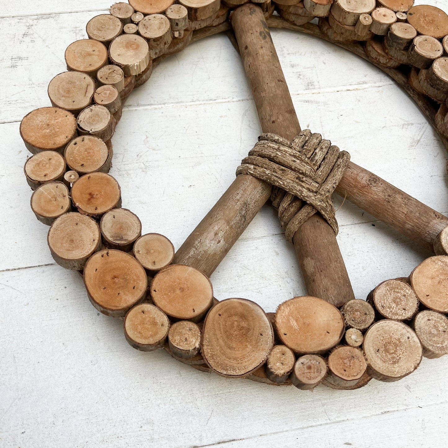 Layered Peace Wreath