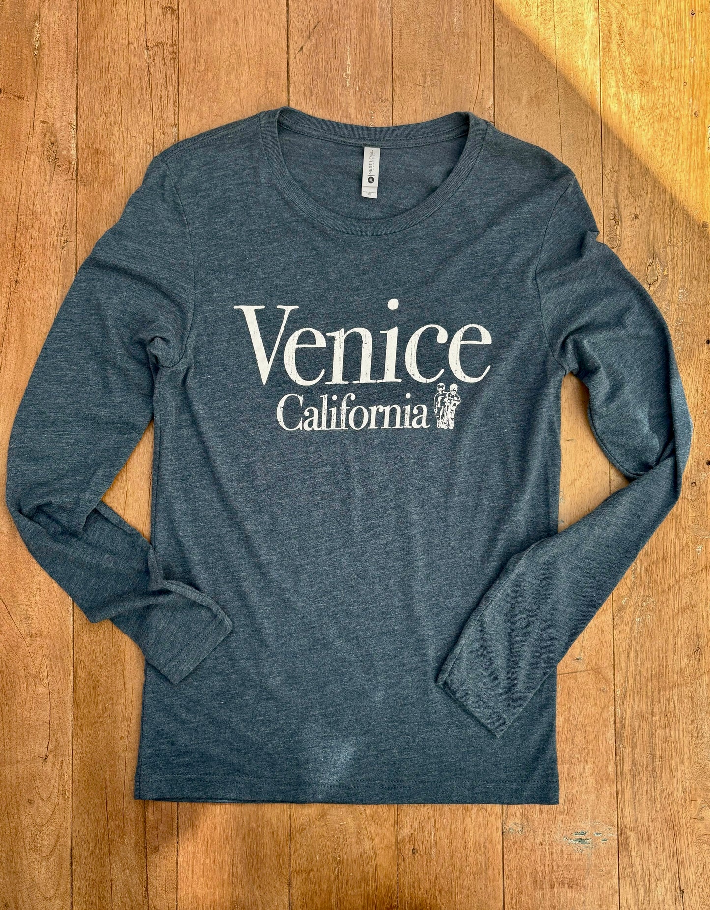 Venice CA Long Sleeve T-Shirt in Navy