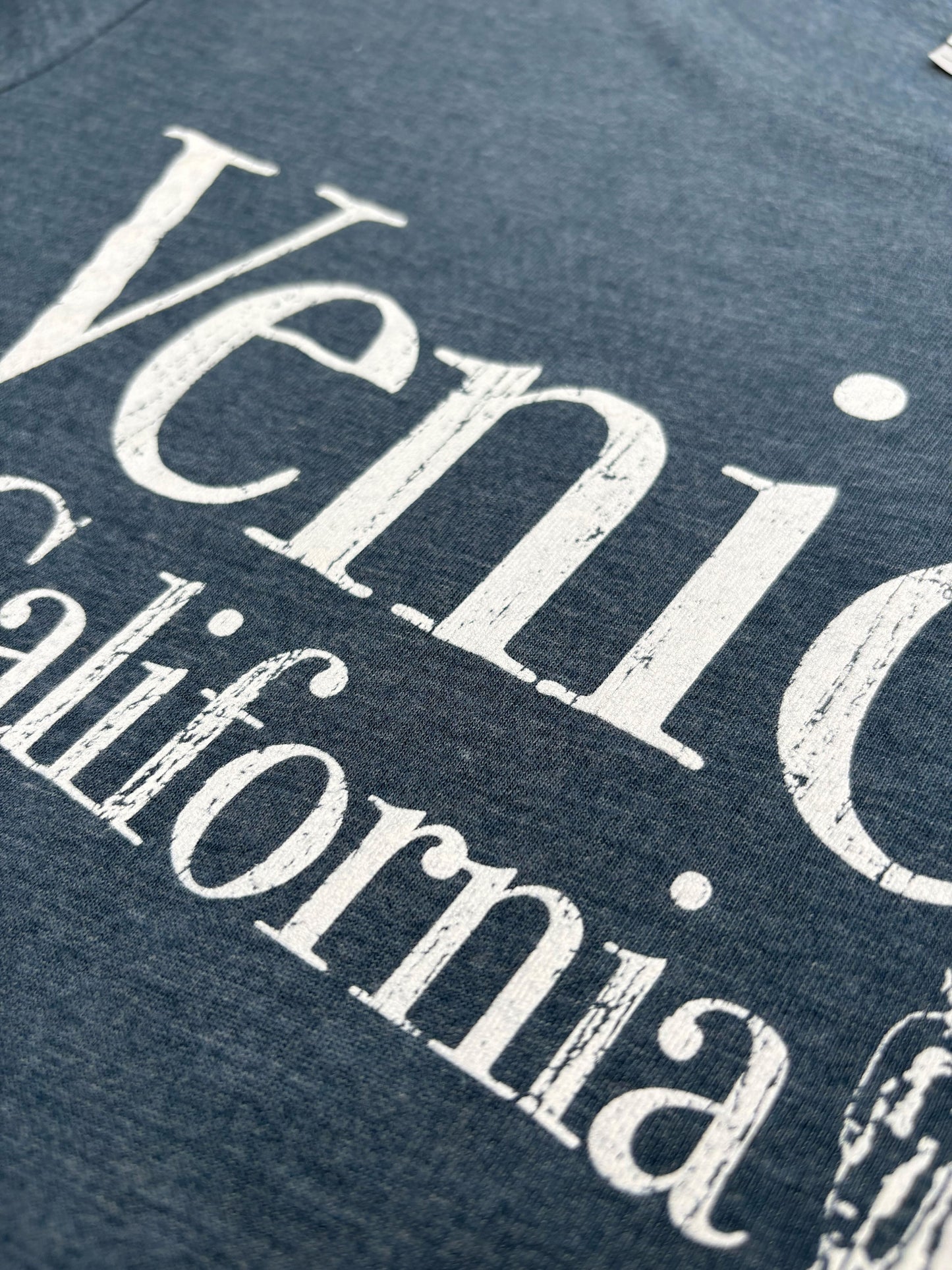 Venice CA Long Sleeve T-Shirt in Navy