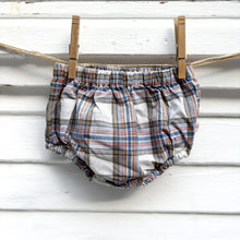 Load image into Gallery viewer, Vintage Plaid Linen Bloomers