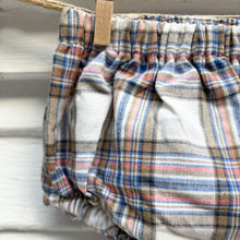 Load image into Gallery viewer, Vintage Plaid Linen Bloomers