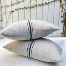 Load image into Gallery viewer, French Stripe Grain Sac Lumbar