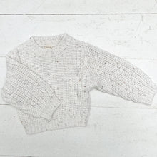 Load image into Gallery viewer, Chunky Braided Oversized Baby Sweater-CoCo Speckled