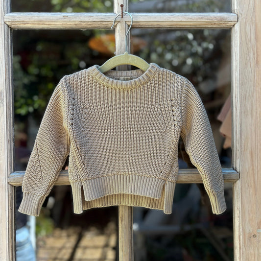 The Essential Kid's Oatmeal Sweater