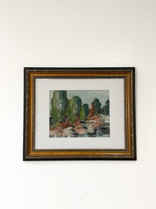Tree Landscape Painting