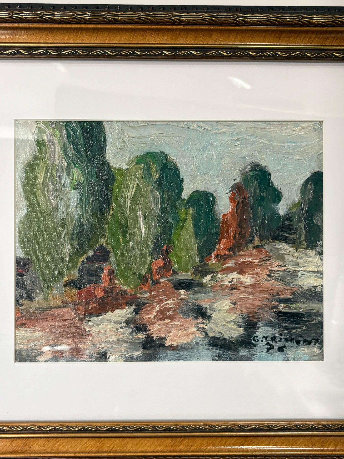 Tree Landscape Painting