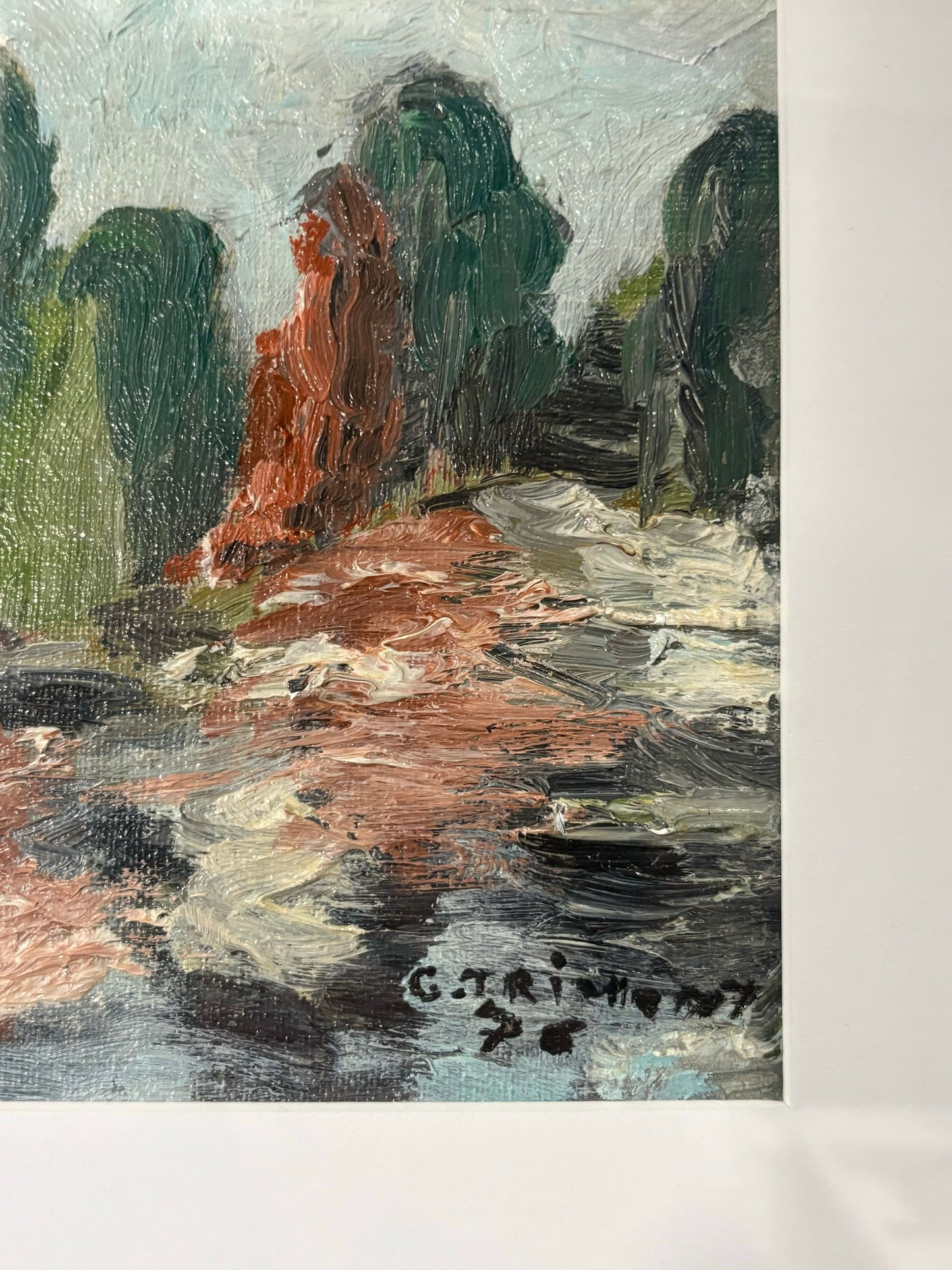 Tree Landscape Painting