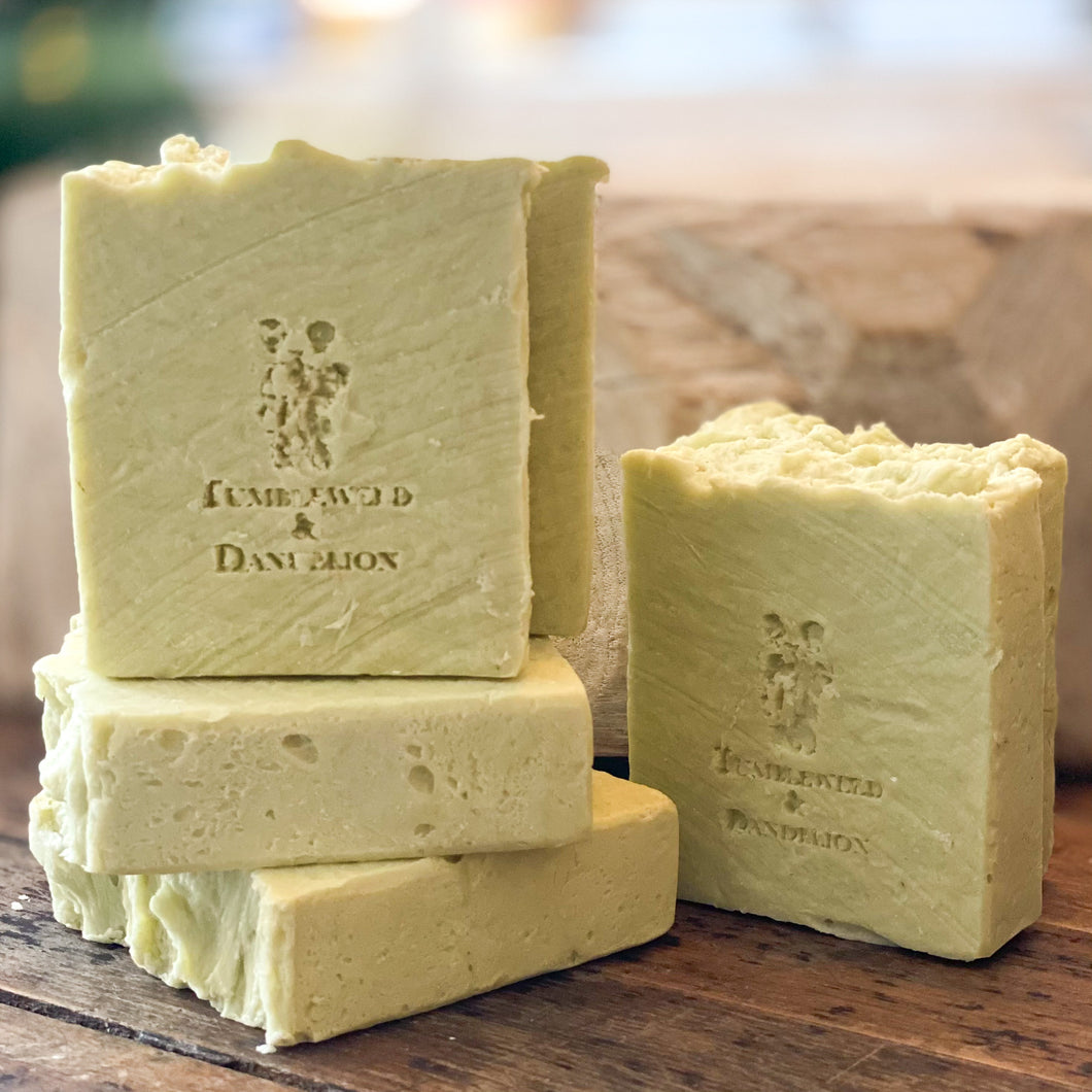 Lemongrass Sage & French Green Clay Soap