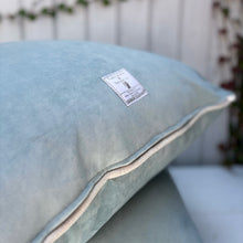 Load image into Gallery viewer, Mile Harbor Velvet Pillow
