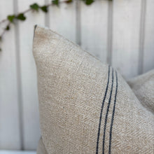 Load image into Gallery viewer, Six Bandes Grain de Sac Pillow