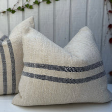 Load image into Gallery viewer, Deux Bandes Grain Sac Pillow