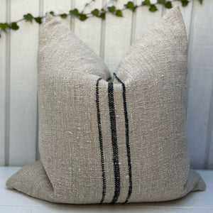 Trois Bandes Grain Sac Pillow