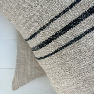 Trois Bandes Grain Sac Pillow
