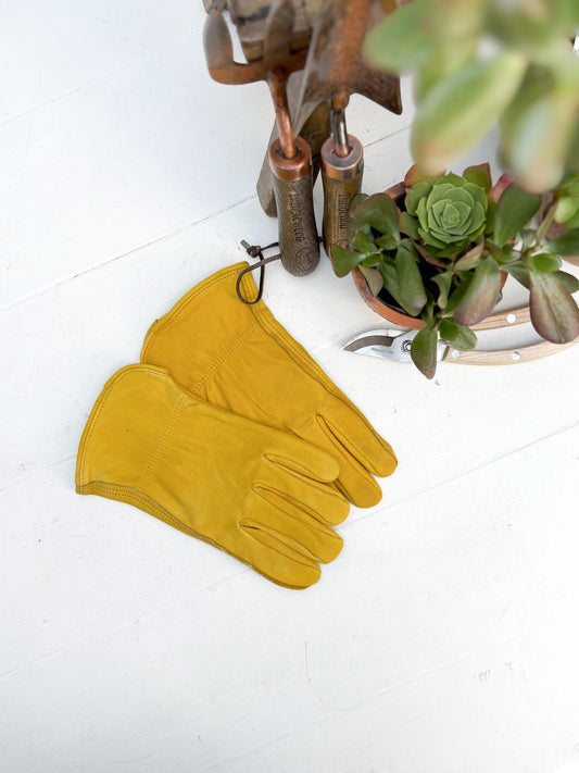 Leather Garden Gloves