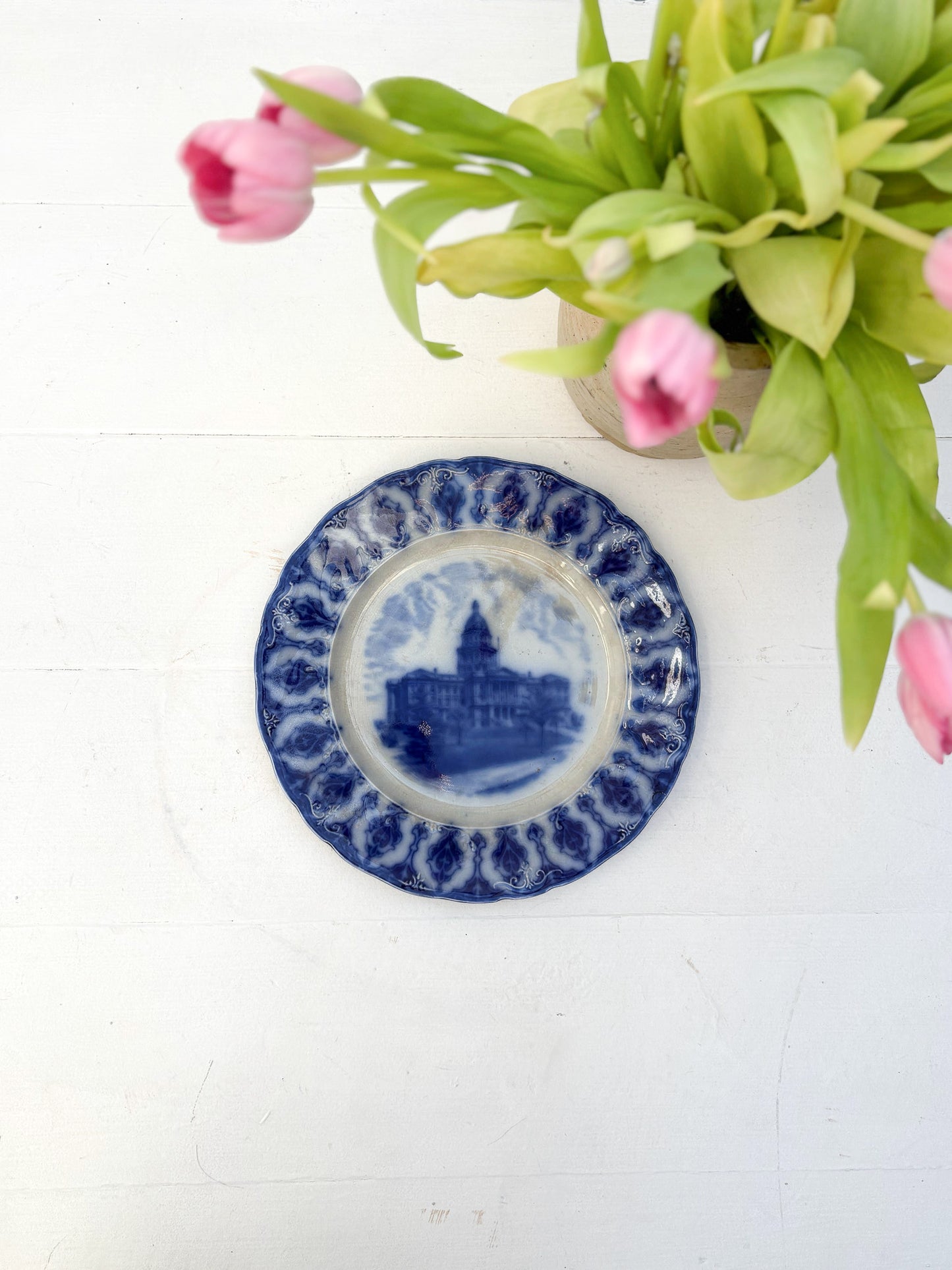 Antique "Capital" Plate