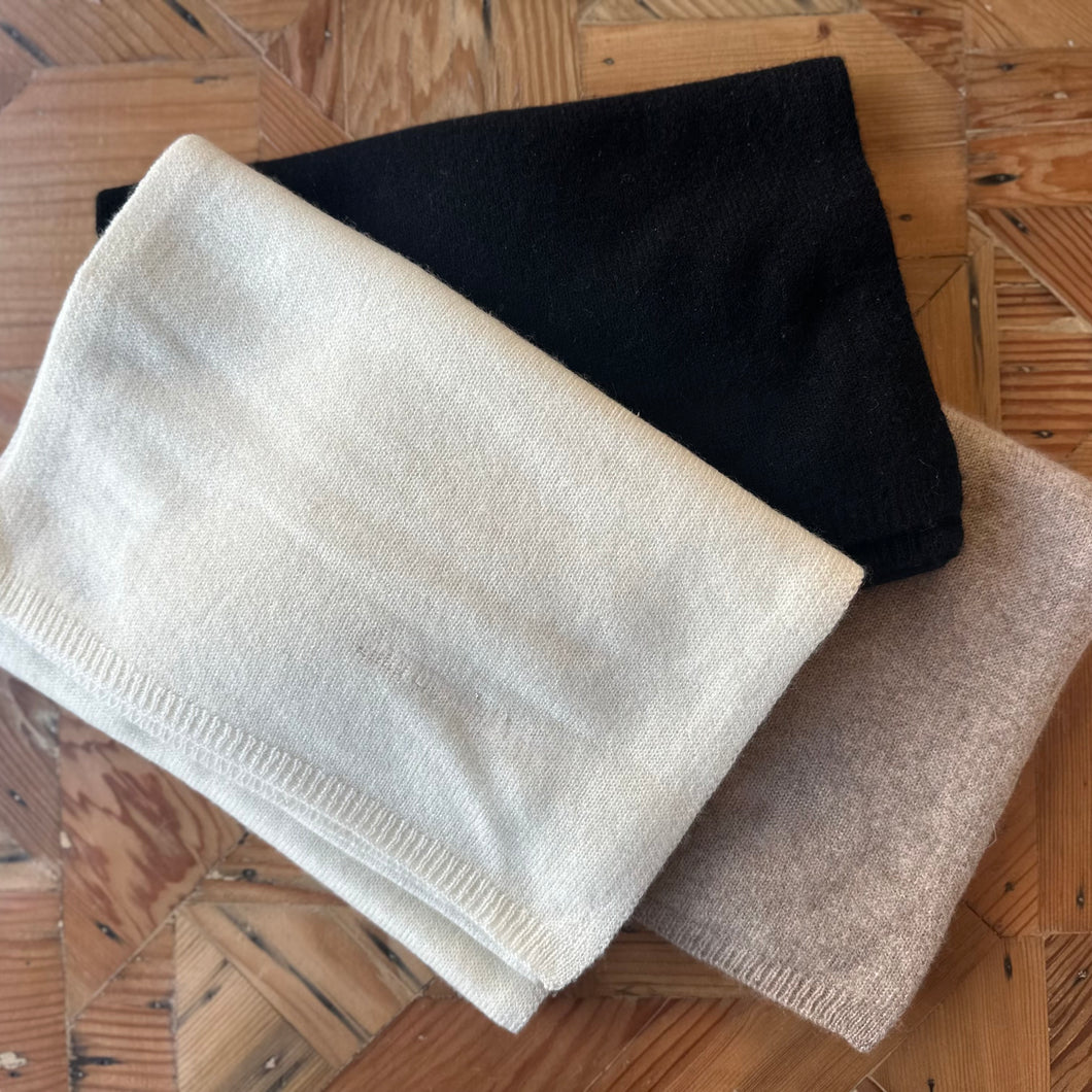 Ivory Cashmere Scarf