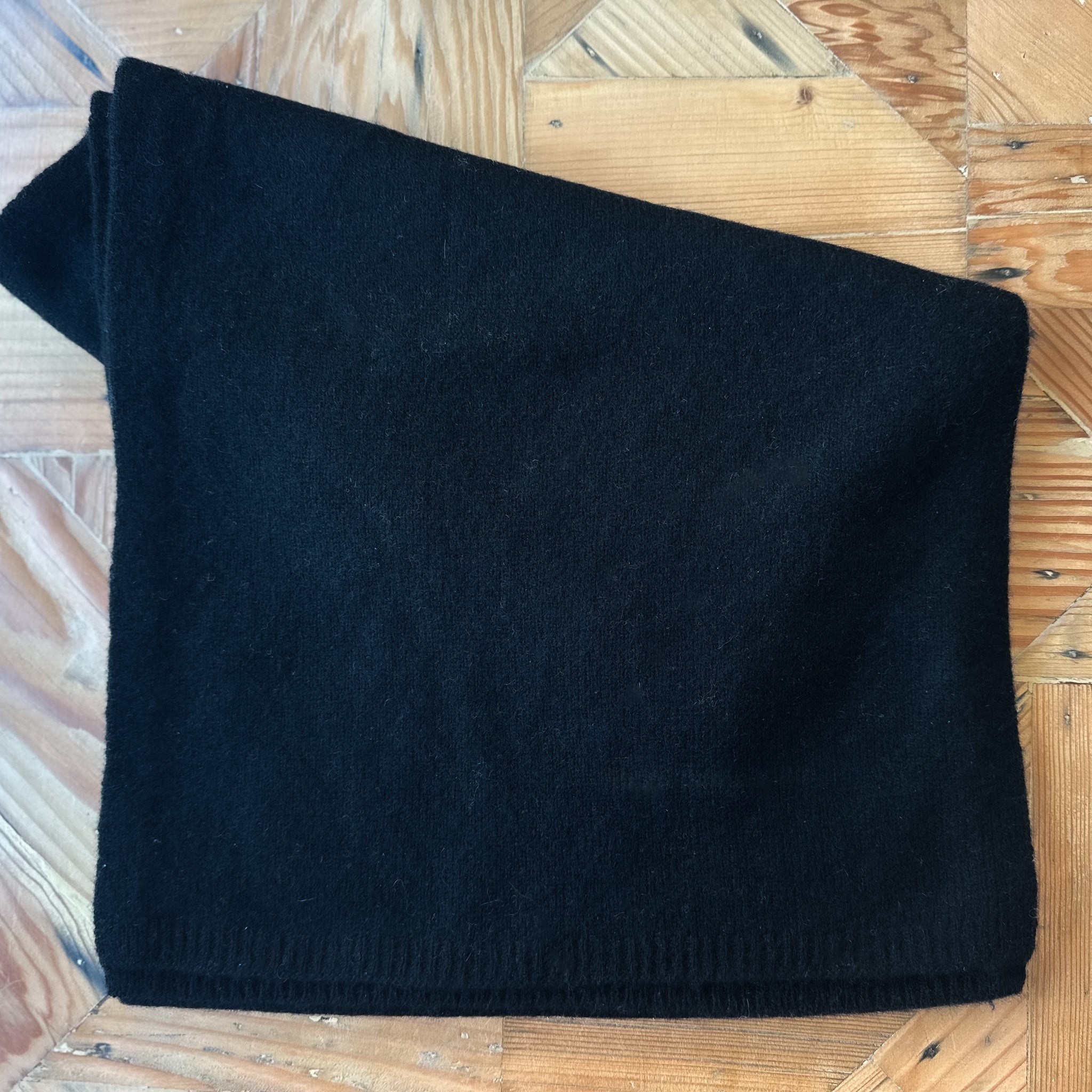 Black Cashmere Scarf